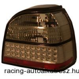 Hátsólámpa készlet - LED, VW Golf 3 91-97, teljesen füstüveg