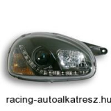 1 készlet fényszóró készlet (bal, jobb)Opel Corsa B, nappalifény design, átlátsz
