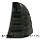 Hátsólámpa készlet - LED, Mercedes S203 T model 01-07, átlátszó/füstüveg