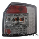 Hátsólámpa készlet - LED, Audi A4 B6 Avant 01-04, átlátszó/füstüveg