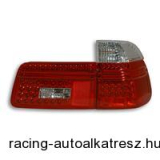 Hátsólámpa készlet - LED, BMW E39 Touring 97-04, vörös/átlátszó