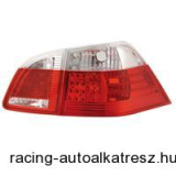 Hátsólámpa készlet - LED, BMW E61 Touring (5 series) 04-, vörös/átlátszó (kivéve