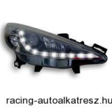 Fényszóró készlet, tompított fényszórók, Peugeot 207 06-, xenon-hatású lencse, e
