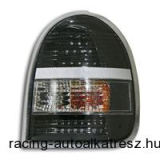 Hátsólámpa készlet - LED, Opel Corsa B 93-00, 2 ajtós, fekete