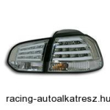 Hátsólámpa készlet - VW Golf 6 08-, LED, átlátszó/króm