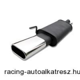 Kipufogódob, VW Golf VI 1,6 / 2,0 / 1,9 TDI / 2,0 TDI, 11/2008, 135 x 75 mm ovál