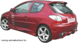 PEUGEOT 206, Hátsó lökhárító