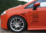 FIAT GRANDE PUNTO, Sárvédő szélesítés