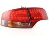 Audi A4 B7 8E szedán (04-07 évjárat) vörös/fekete LED-es hátsó lámpa