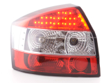 Audi A4 szedán, 8E típus (01-04 évjárat) LED-es hátsó lámpa vörös/átlátszó