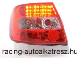 Audi A4 szedán, B5 típus (95-00 évjárat) LED-es hátsó lámpa vörös/átlátszó