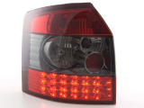 Audi A4 Avant, 8E típus (01-04 évjárat) fekete/red LED-es hátsó lámpa