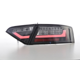 Audi A5 8T Coupe/Sportback (07-11 évjárat) fekete LED-es hátsó lámpa fénysor