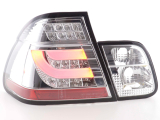 BMW 3 sorozat E46 szedán (98-01 évjárat) króm LED-es hátsó lámpa
