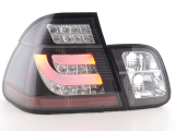 BMW 3 sorozat E46 szedán (98-01 évjárat) fekete LED-es hátsó lámpa