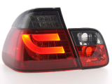BMW 3 sorozat E46 szedán (98-01 évjárat) vörös/fekete LED-es hátsó lámpa