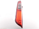 Ford Focus, DA3/DB3 típus (05 évjárattól) LED-es hátsó lámpa vörös/átlátszó
