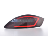 Porsche Boxster típus: 987 (04-09 évjárat) LED-es hátsó lámpa fénysor vörös/füstüveg