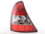 Renault Clio, B típus (01-04 évjárat) LED-es hátsó lámpa vörös/átlátszó