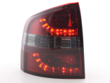 Skoda Octavia Combi, 1Z típus (05 évjárattól) vörös/fekete LED-es hátsó lámpa