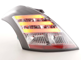 Suzuki Swift (2011 évjárattól) fekete LED-es hátsó lámpa
