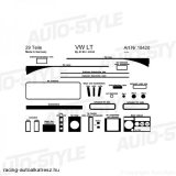 VOLKSWAGEN LT, Műszerfal dekorfólia