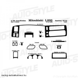 MITSUBISHI L200, Műszerfal dekorfólia