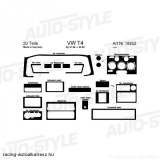 VOLKSWAGEN TRANSPORTER, Műszerfal dekorfólia