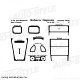 SUBARU IMPREZA, Műszerfal dekorfólia