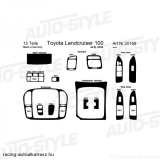 TOYOTA LAND CRUISER, Műszerfal dekorfólia