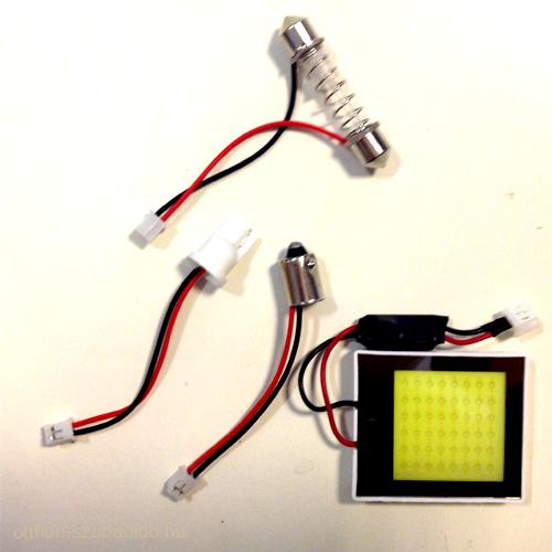 24W-os LED Panel 3 Féle Adapterrel 