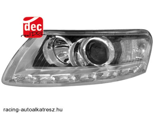 AUDI A6 4F Első Fényszóró Lámpa, Dectane, real DRL Nappali Menetfénnyel (Évj.: 2004 - 2009)