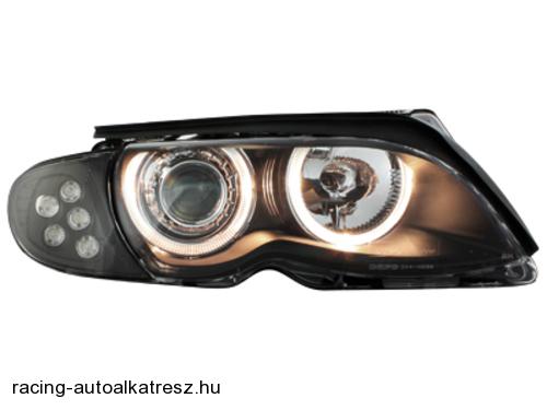 Angel Eyes Fényszóró BMW E46 Lim. (Évj.: 01-03) LED-indexel 