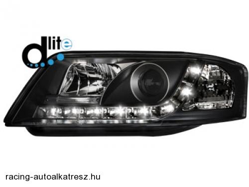 Audi A6 (4B) Első Lámpa, Dectane,D-Lite, Nappali Menetfénnyel (Évj.: 2001- 2004) 