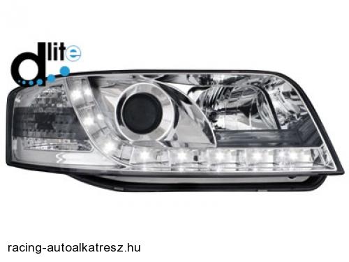 Audi A6 (4B) Első Lámpa, Dectane,D-Lite, Nappali Menetfénnyel (Évj.: 1997 - 2001) 