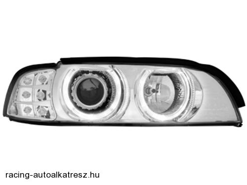 BMW E39 Angel Eyes, Első Fényszóró, Led-es index-el (Évj.: 1995 - 2000) 