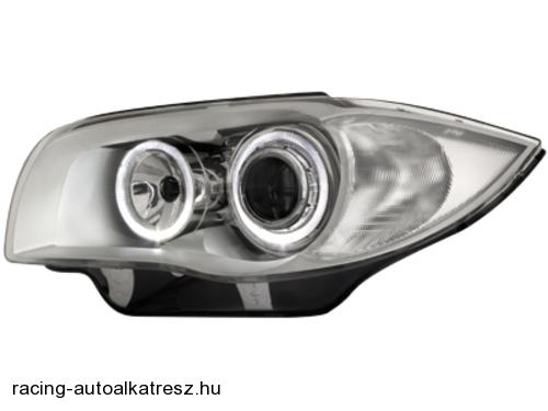 BMW 1-es E87 Angel Eyes, Első Fényszóró, Lámpa (Évj.: 2004 - 2007) 