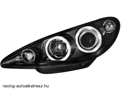 Peugeot 206 Angel Eyes Első Fényszóró Lámpa (Évj.: 2002 - 2007) 
