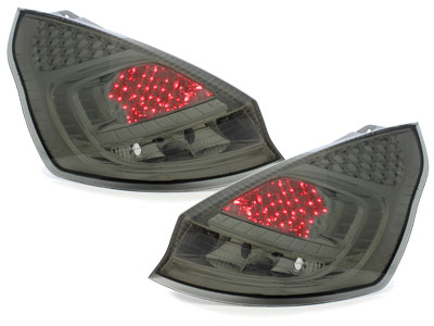 Ford Fiesta MK7 5ajtós LED Hátsó Lámpa (Évj.: 2008 - 2012) by Dectane 
