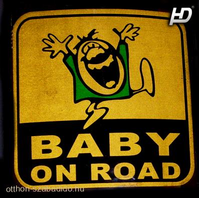 Matrica BabyOnRoad2