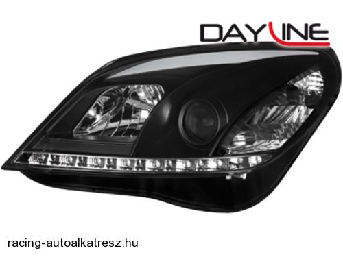 Opel Astra H Dayline TFL-optikás Első Fényszóró Lámpa  Dectane (Évj.: 2004 - 2009) 