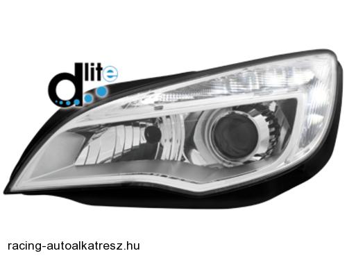 Opel Astra J Első Fényszóró Lámpa, Dectane, D-Lite, Nappali Menetfénnyel  (Évj.: 2010 -től) 