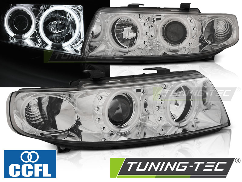 Seat Toledo Első Lámpa, CCFL Angel Eyes (Évj.: 1999.04 - 2004.08) by Tuning-Tec 