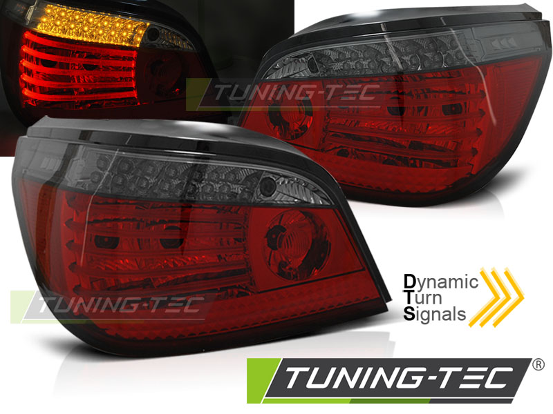BMW E60 Tuning-Tec LED Hátsó Lámpa Dinamikus LED-es Index-el (Évj.:2003.07 - 2007) 