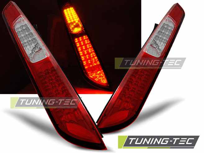Ford Focus Tuning-Tec LED Hátsó Lámpa LEDes index-szel (Évj.:2004.09 - 2008)