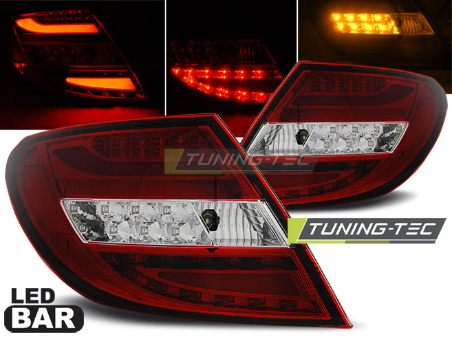 Mercedes Benz C-Klasse Tuning-Tec LED BAR Hátsó Lámpa LEDes index-szel (Évj.:2007 - 2010) 