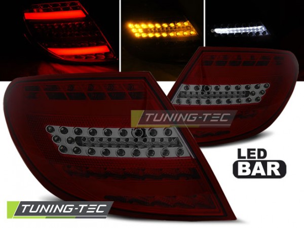 Mercedes Benz C-Klasse Tuning-Tec LED BAR Hátsó Lámpa LEDes index-szel (Évj.:2007 - 2010) 