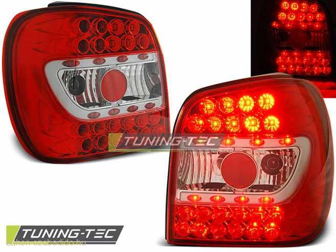 VW Polo 6N Tuning-Tec LED Hátsó Lámpa  (Évj.:1994.10 - 1999.09) 