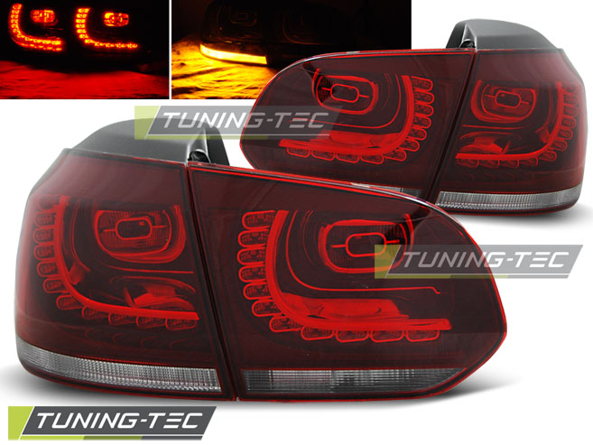 VW Golf 6 Tuning-Tec LED Hátsó Lámpa  (Évj.:2008.10 -től) 