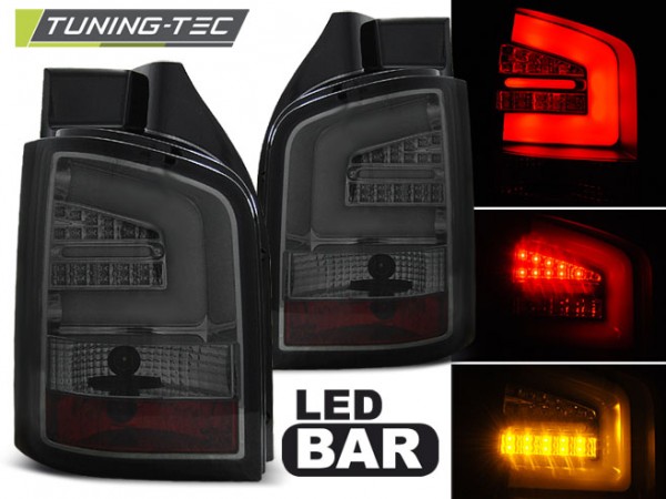 VW T5 Tuning-Tec LED Hátsó Lámpa LEDes index-szel , LED BAR (Évj.:2003.04 - 2009) 